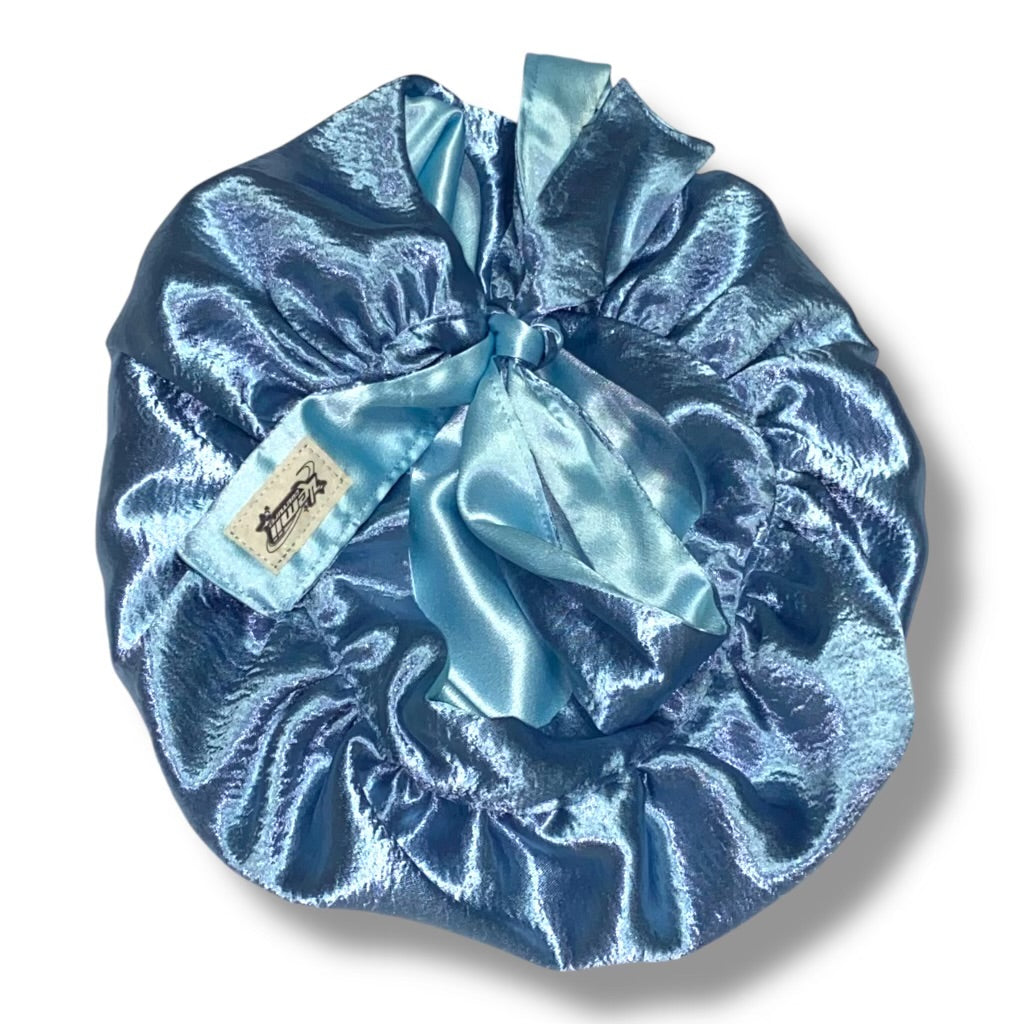 Blue Reversible Bonnet